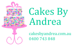 Cakes in Brisbane by Andrea tel: 0400 743 848